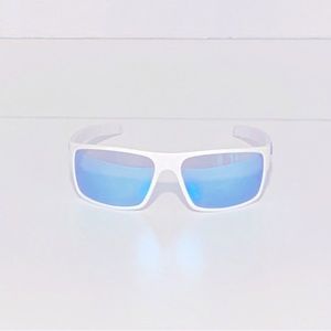 Locs USA Flag White Frame Sunglasses